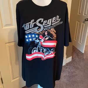 BOB SEGER Black T-shirt